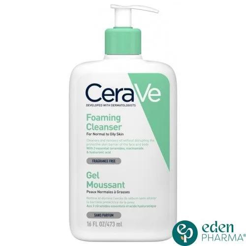 CeraVe GEL MOUSSANT PEAUX NORMALES A GRASSES