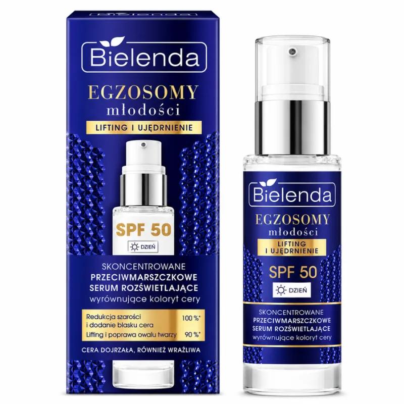 Bielenda Egzosomy Serum Concentre de Jour Anti Rides Eclat SPF50