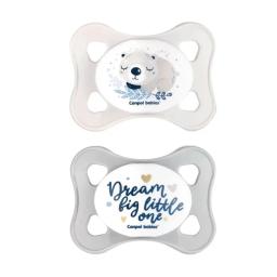Canpol Babies Babies 2 Mini Sucettes Symétriques Silicone 0-2m 23 910