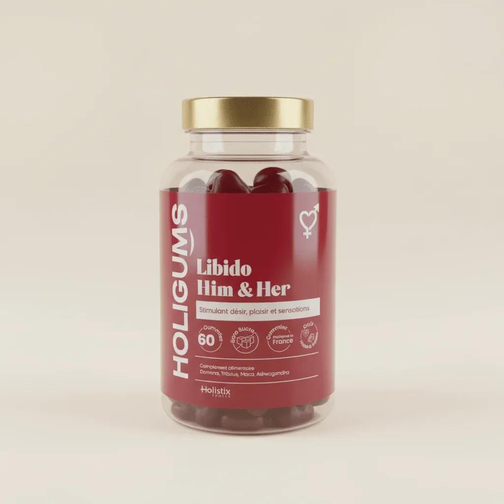 Holistix LIBIDO FOR HER & HIM 60 GUMMIES
