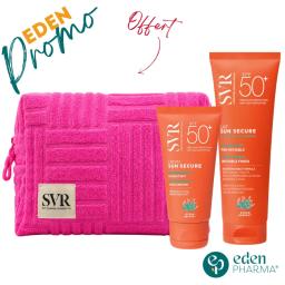 SVR PACK SUN SECURE CREME SPF50 +LAIT FAMILIALE SPF50+ 250 ML