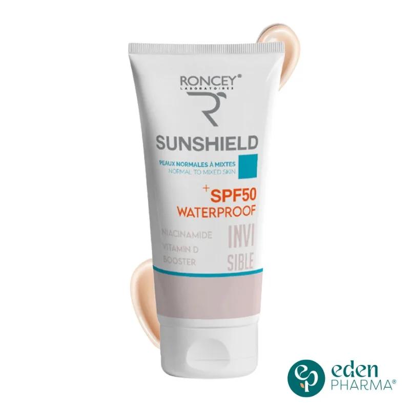 Roncey Ecran Sunshield Waterproof SPF50+ Peaux Normales à Mixtes
