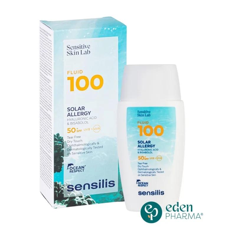 Sensilis Ecran Fluid 100 Solar Allergy SPF50+ Ultra Fluide
