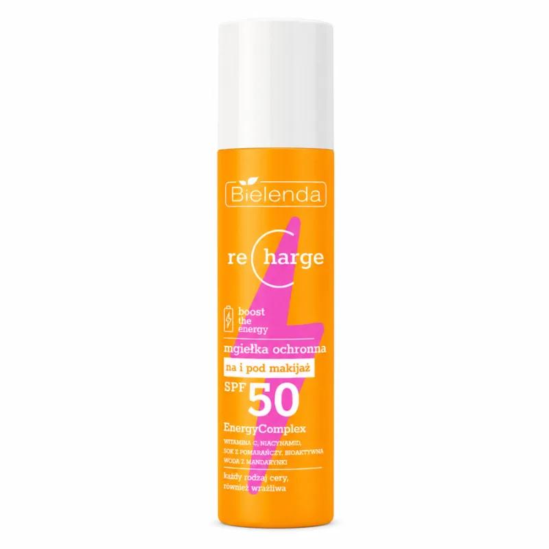 Bielenda Recharge Boost Brume Visage Protectrice SPF50
