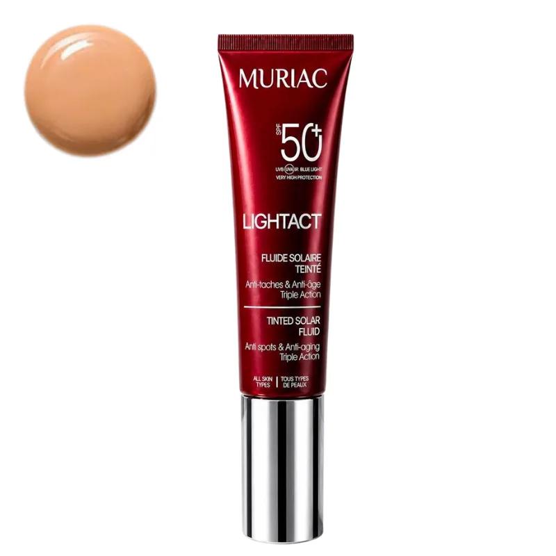 Muriac Lightact Fluide Solaire Teinte SPF50+ 02 Beige