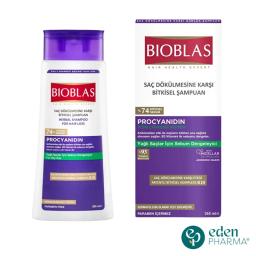 Bioblas Herbal Shampoing Vitalite Procyanidin+biotine Anti Chute