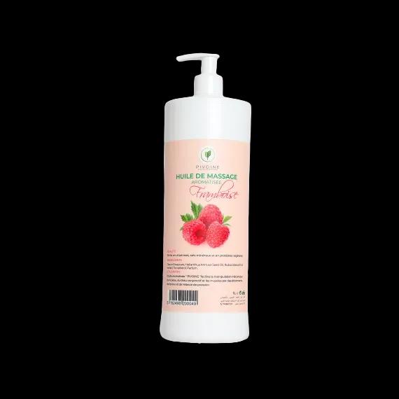 pivoine Huile de massage aromatisée framboise
