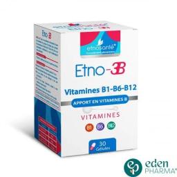 Etnosante Etno 3b Apport en Vitamines B 30 Gelules