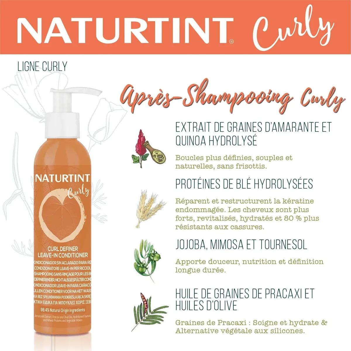 Naturtint Curly Apres Shampooing sans Rincage
