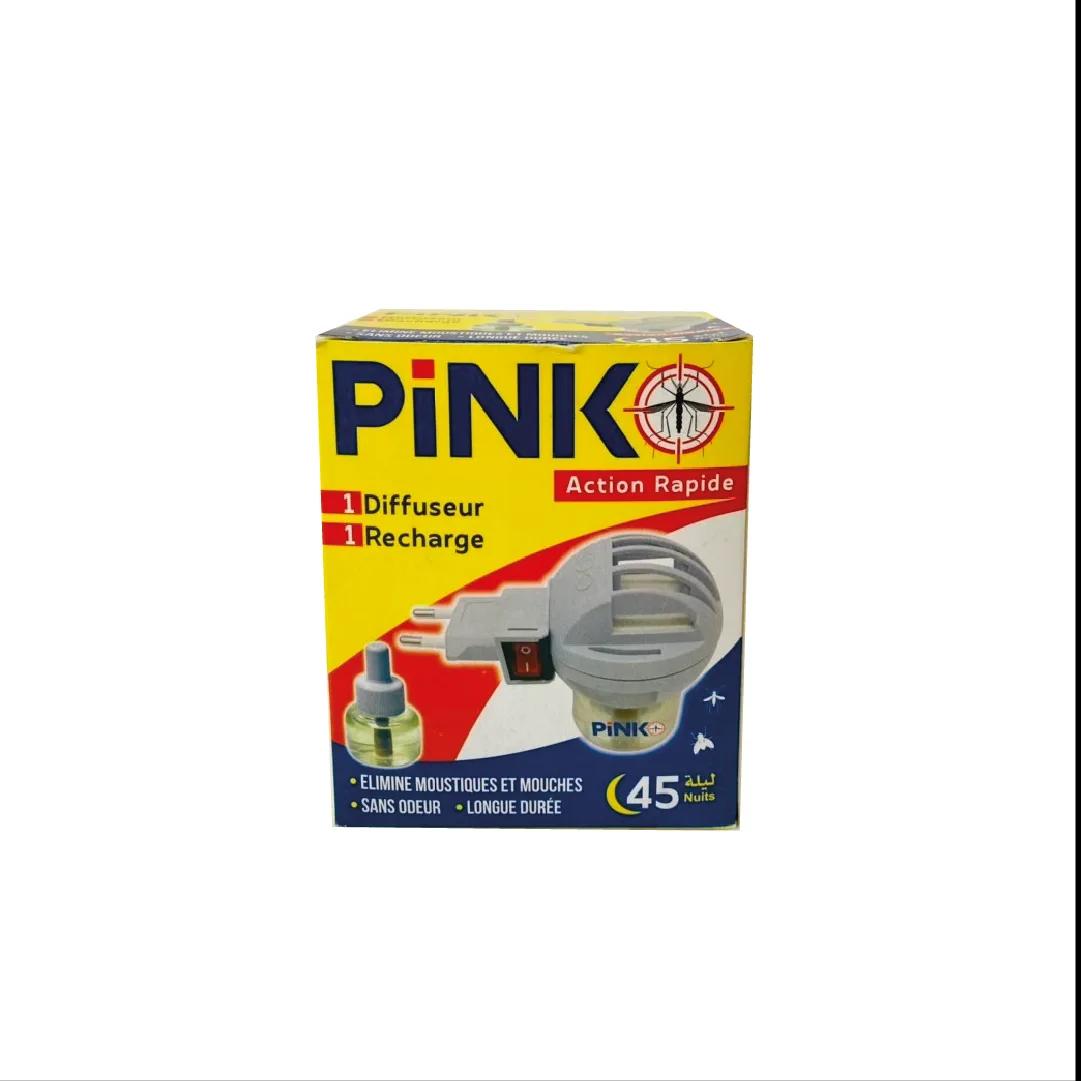 PINKO APPAREIL DIFFUSEUR + RECHARGE ELIMINE MOUSTIQUES MOUCHES