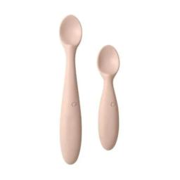Bibs Lot de 2 Cuilleres Bebe Parent Blush