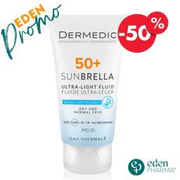 Dermedic Sunbrella Ecran SPF50+ Peaux Normales a Seches -50%