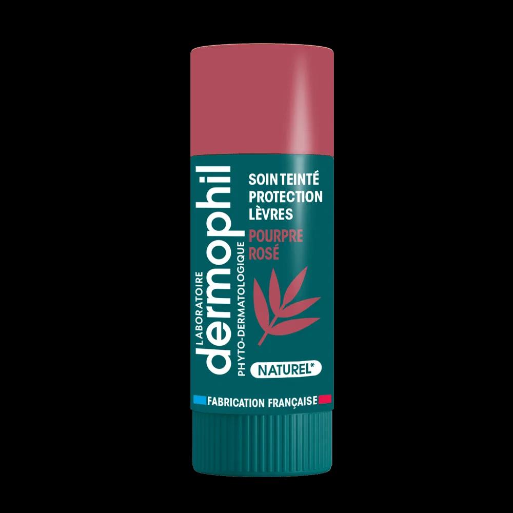 Dermophil Stick a Levres Soin Teinte Pourpre 4 gr