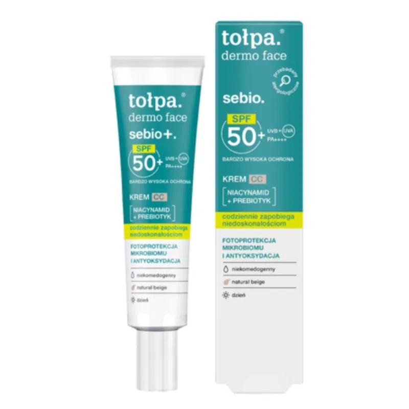 TOLPA DERMO FACE SEBIO CC SPF 50