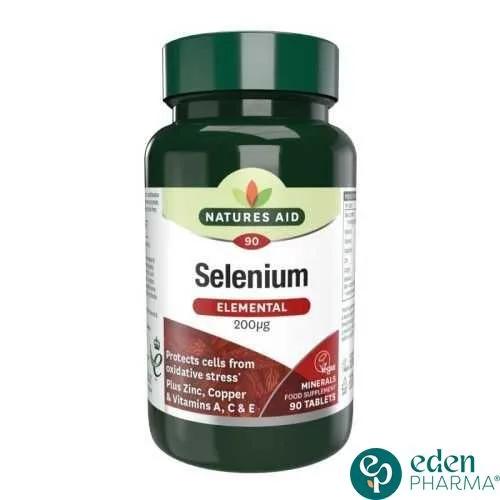 Natures Aid Aid Selenium 90 Comprimes