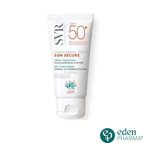SVR Sun Secure Ecran Mineral Teinte Peaux Normales a Mixtes SPF50+