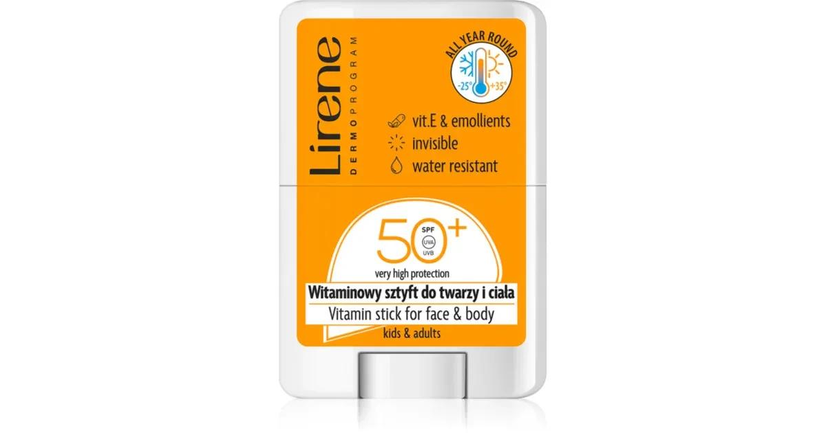 Lirene Ecran Stick Visage Corps SPF50+ 15