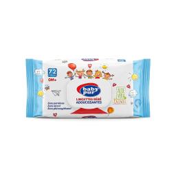 Baby Pur Pur Lingettes Aloe Vera Calendula B 72 Pieces