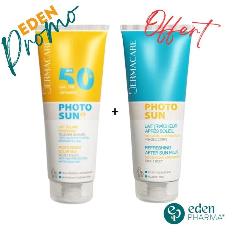 Dermacare Photosun Pack Lait Solaire SPF50+ + Lait Apres Soleil 200 ml
