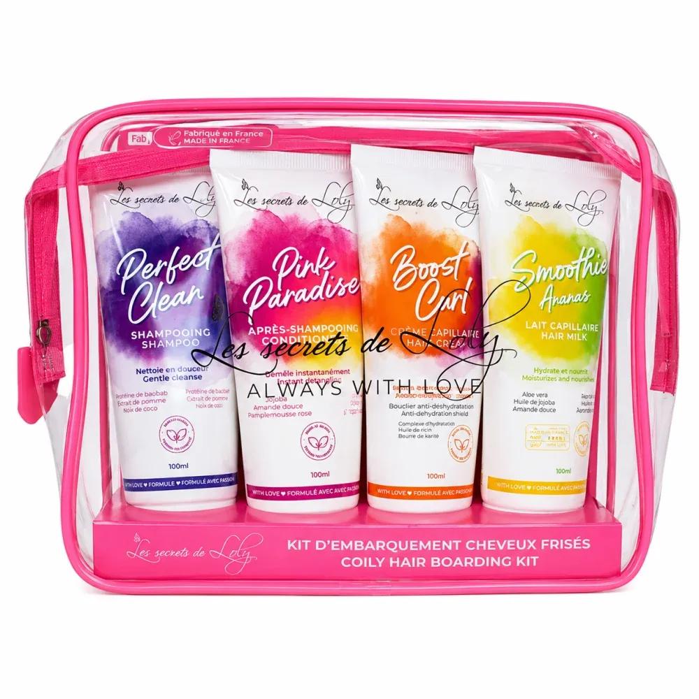 LES SECRETS DE LOLY DE LOLY TROUSSE DE VOYAGE CHEVEUX FRISES