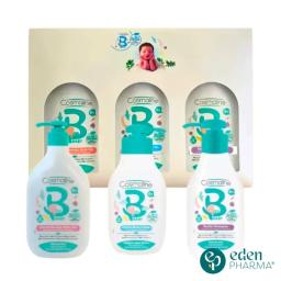 Cosmaline Bebe Coffret Body Lotion+bubble Bath Gel+gentle Shampo