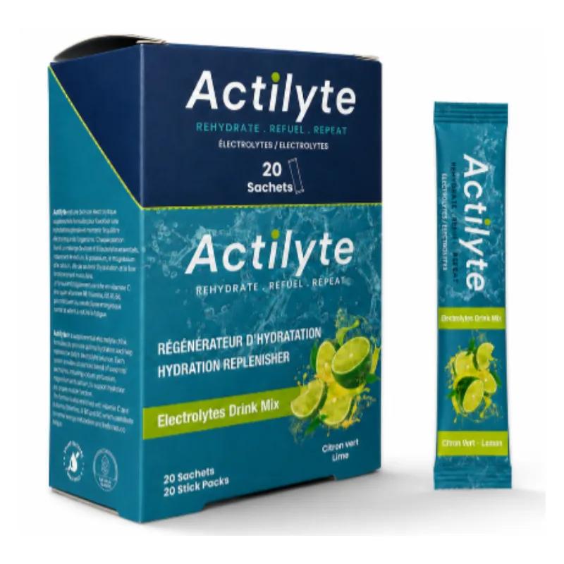 ACTILYTE ELECTROLYTES DRINK MIX 20 SACHETS GOUT CITRON