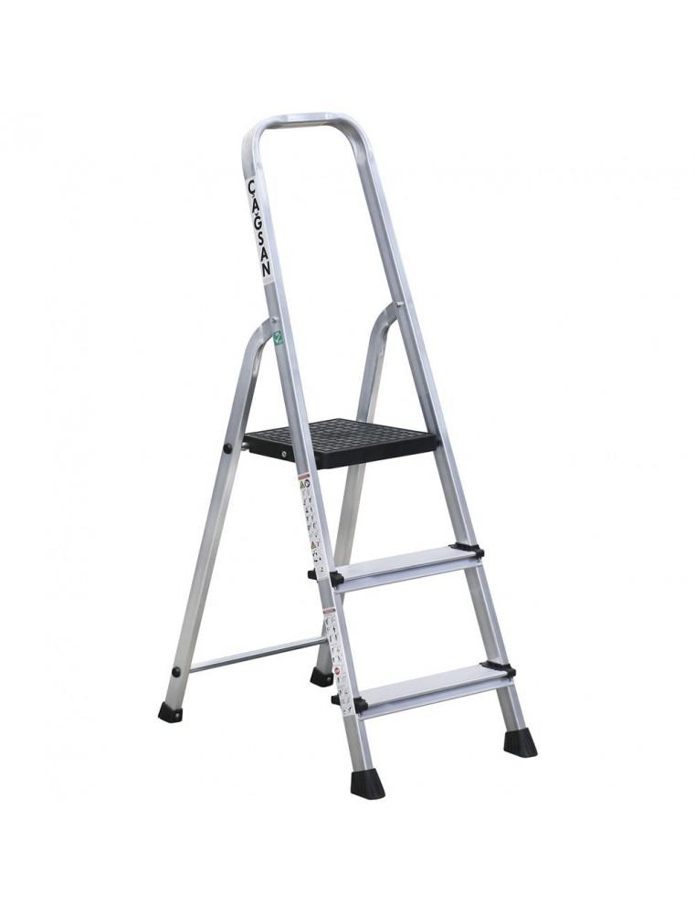 ALUMINIUM Escabeau 3 MARCHES BG2