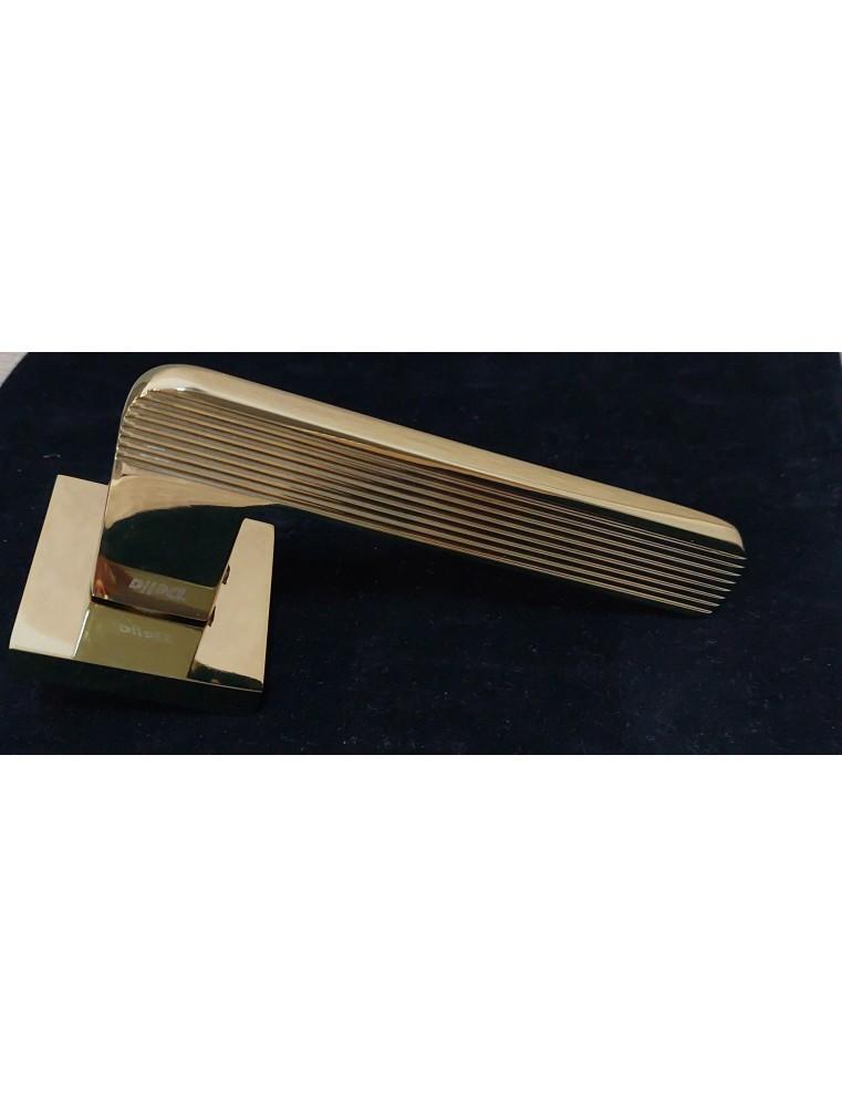 ROSACE Poignee 8023 PT DORE BRILLANT