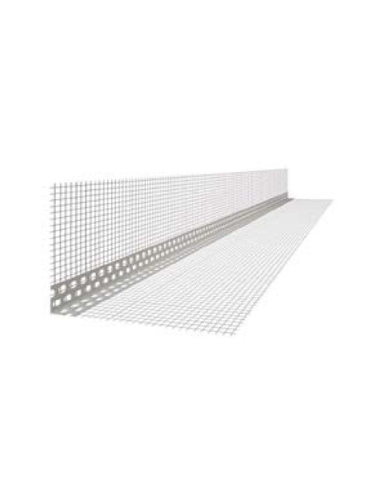 CORNIERE ANGLE 2.5M PVC + FIBRE DE VERRE
