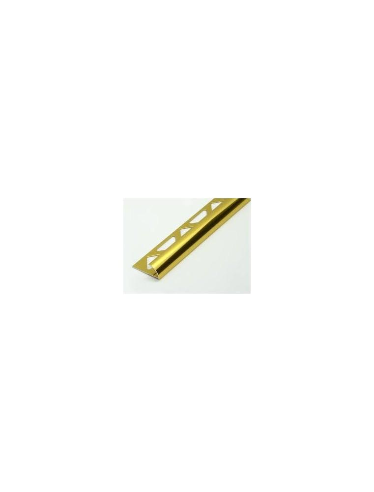 PROFILE FAIENCE ALUMINIUM DORE ROND