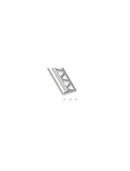 PROFILE FAIENCE ALUMINIUM CHROME ROND
