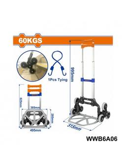 DIABLE 6 ROUES 60 KG WWB6A06