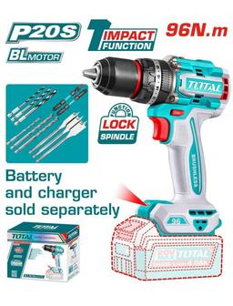 TOTAL Visseuse 20V 96NM TIDLI209681