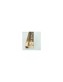 PROFILE FAIENCE ALUMINIUM CHAMPAGNE CARRE