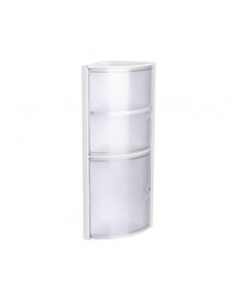 ETAGERE ANGLE 2 PORTES GLACE 4480101