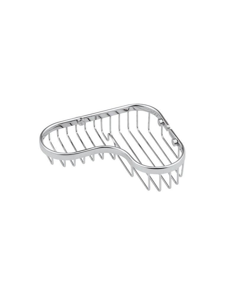 RB 273 PORTE SAVON DOUBLE METAL ANGULAIRE