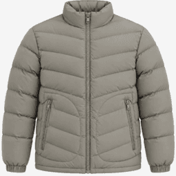 Blouson Bomberse homme taupe à capuche amovible Réf 005-059