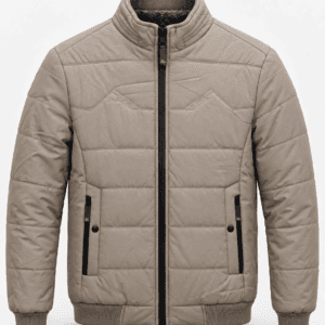 Blouson Taupe Col officier ref: 005-054