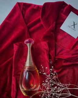 Pyjama Livia : Deux pièces bordeaux en velours
