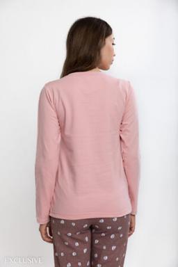 Pyjama Amanda : Deux pièces imprimé en coton
