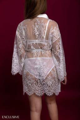 Capucine Kimono en dentelle