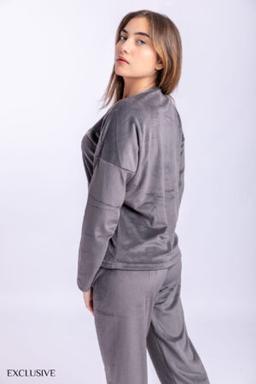 Pyjama Lydia: Deux pièces en velours