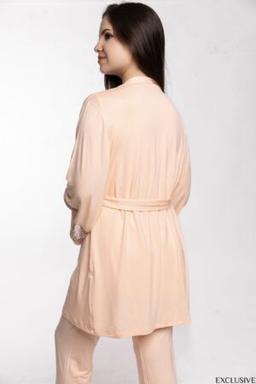 Maternité Maman & Bébé Fille : Déshabillé, Pull, Pantalon Bonnet