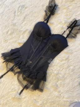 lingerie En Dentelle Tulle : Corset