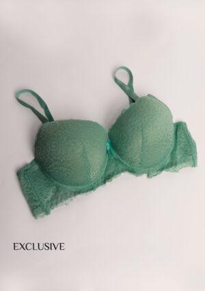 Lingerie Héra : Soutien-gorge Balconnet en Dentelle Multi-Couleurs