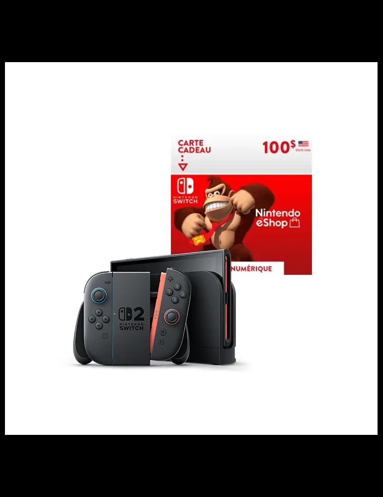 Nintendo Switch 2 + 100€ eshop