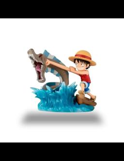 Banpresto D. Luffy Vs Sea Lord WCF Figurine