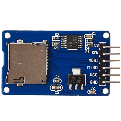 lecteur carte memoire micro sd pour arduino interface spi