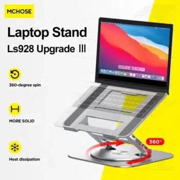 MCHOSE Support 360° pour Ordinateur Portable 10-17″