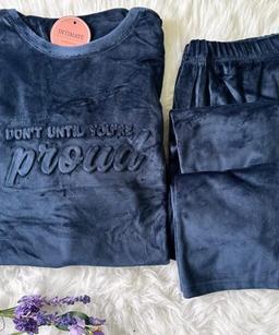 Pyjama Velours « Proud »